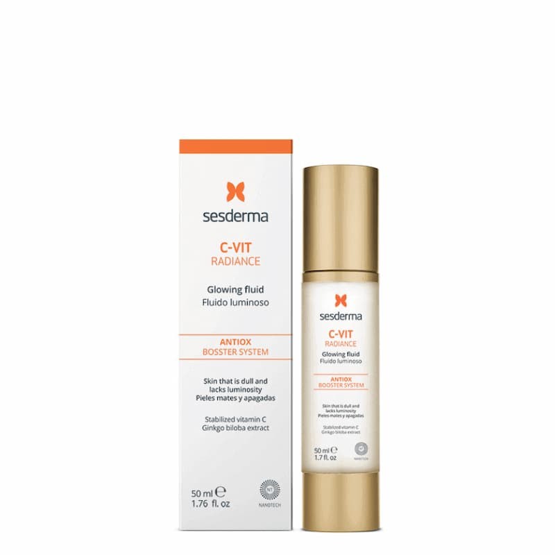 Sesderma C vit glowing fluid//سيسديرما سائل الوجه المتوهج فيتامين سي 50 مل