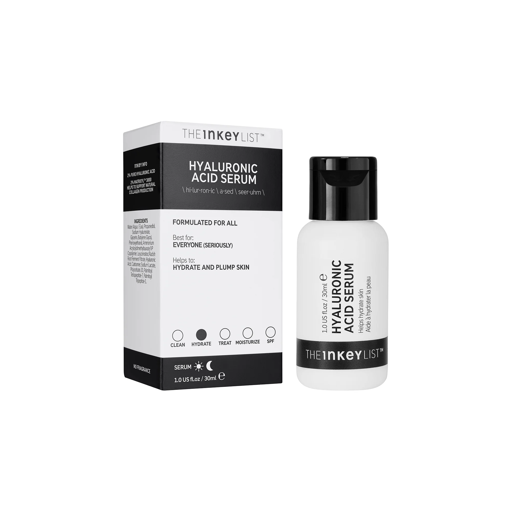 the inkey list hyaluronic acid serum 30ml/ انكي ليست هايلرونك سيرم