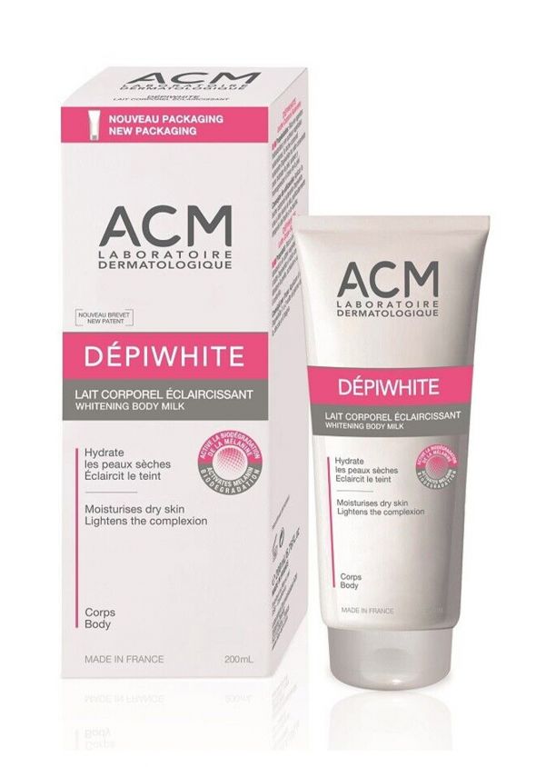 acm depiwhite whitening body milk 200 ml/ مرطب الجسم المبيض من اي سي ام