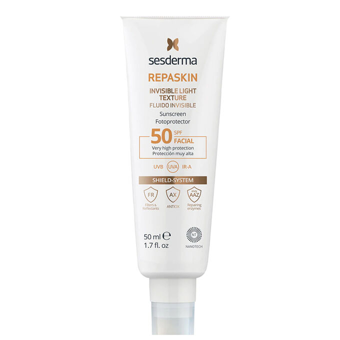 Sesderma Repaskin invisible Facial Sunscreen SPF50/سيسديرما واقي انفزبل