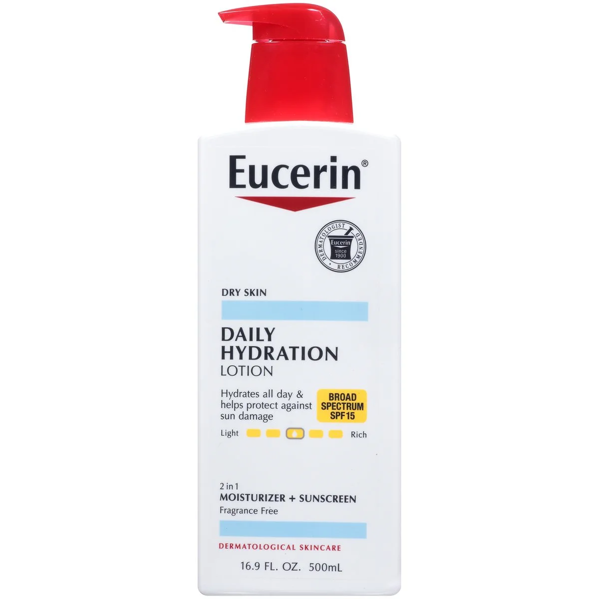 Eucerin Daily Hydration Lotion Broad spectrum SPF 15/ يوسرين
