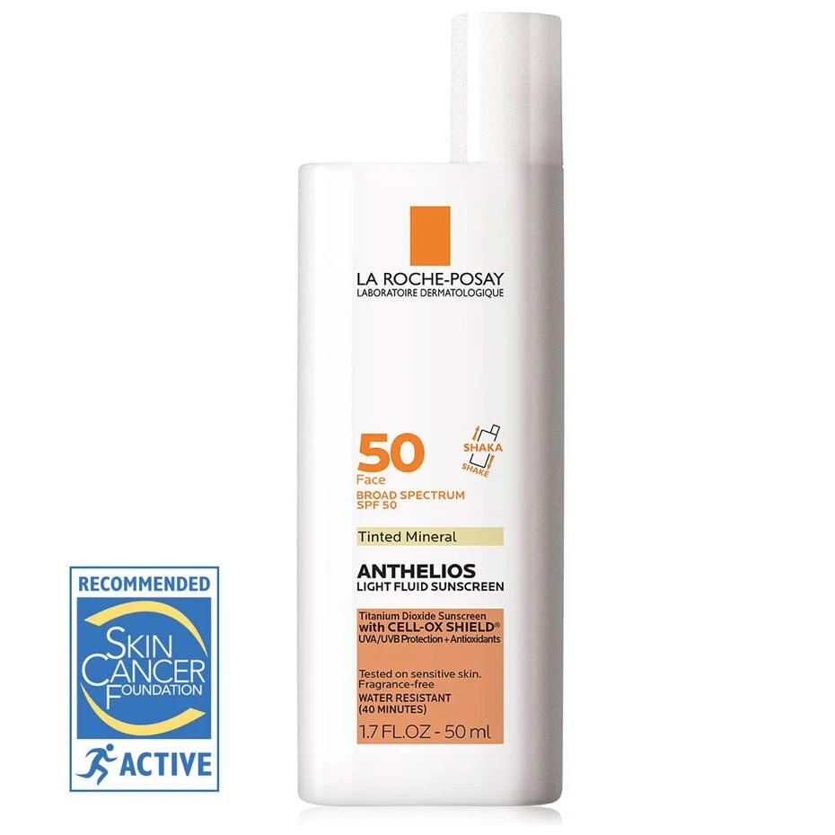 La Roche Posay ANTHELIOS mineral TINTED sunblock SPF 50/ لاروش بوزيه واقي شمس منرال مع لون