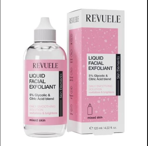 REVUELE - Liquid Fecial Exfoliant 5% GLYCOLIC +Acid Blend Mixed Skin/ريفولي تونر