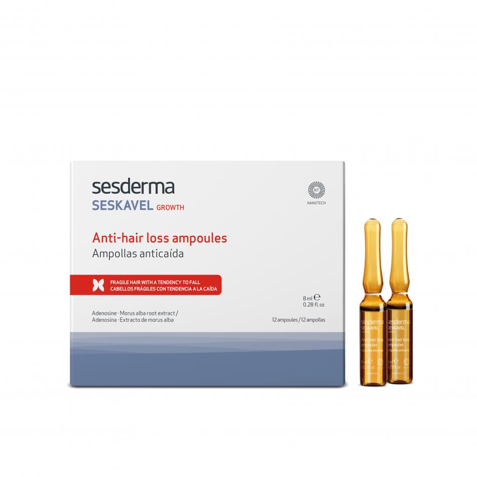 Sesderma Anti-hair Loss Ampoules//سيسديرما امبولات تساقط الشعر