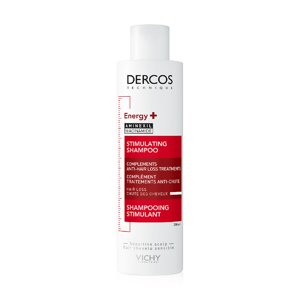 Dercos Energising Shampoo - 200ml فيجي ديركوس شامبو لتساقط الشعر