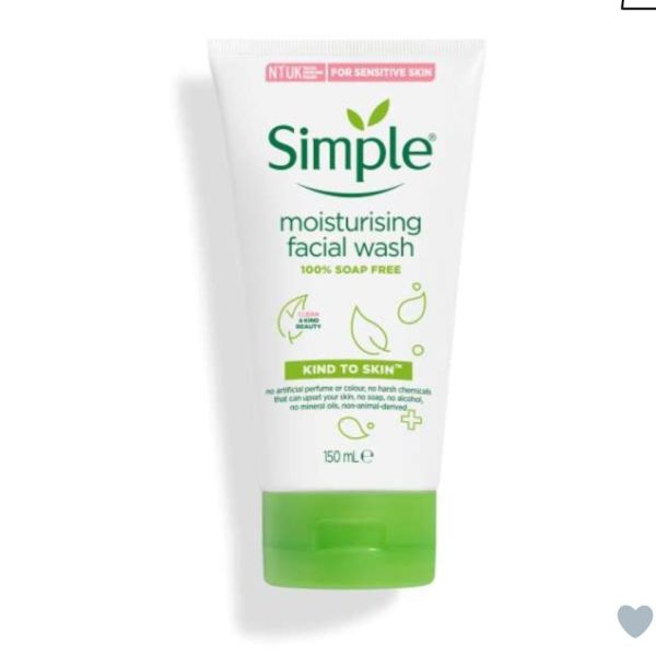 Simple moisturizng facial wash / سمبل
