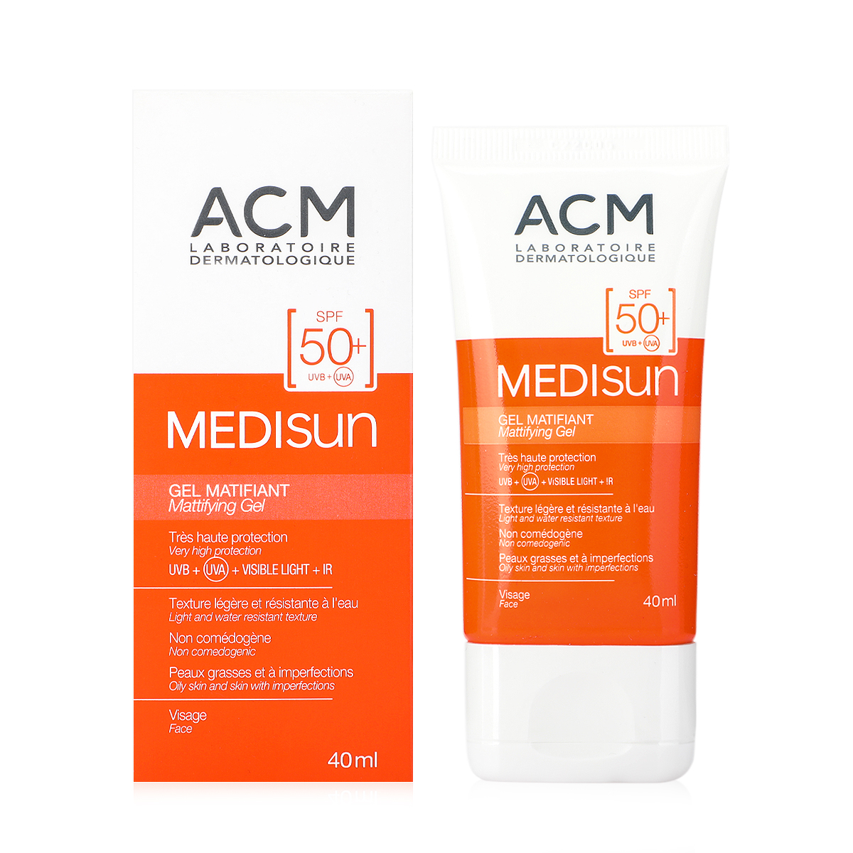ACM MEDISUN SPF50 MATTIFYING GEL / اي سي ام