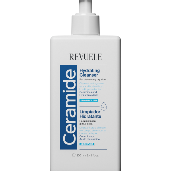 غسول للبشرة الجافةREVUELE CERAMIDE HYDRATING 250ml