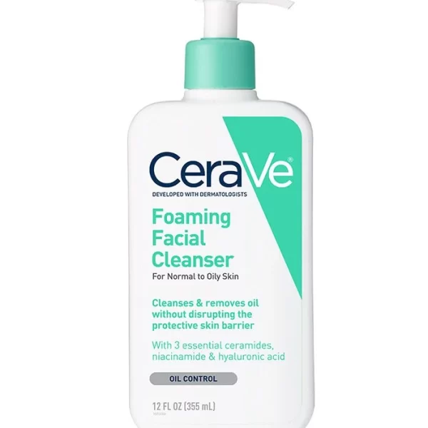 CeraVe Foaming Facial Cleanser 355ml/ سيرافي غسول فومنك