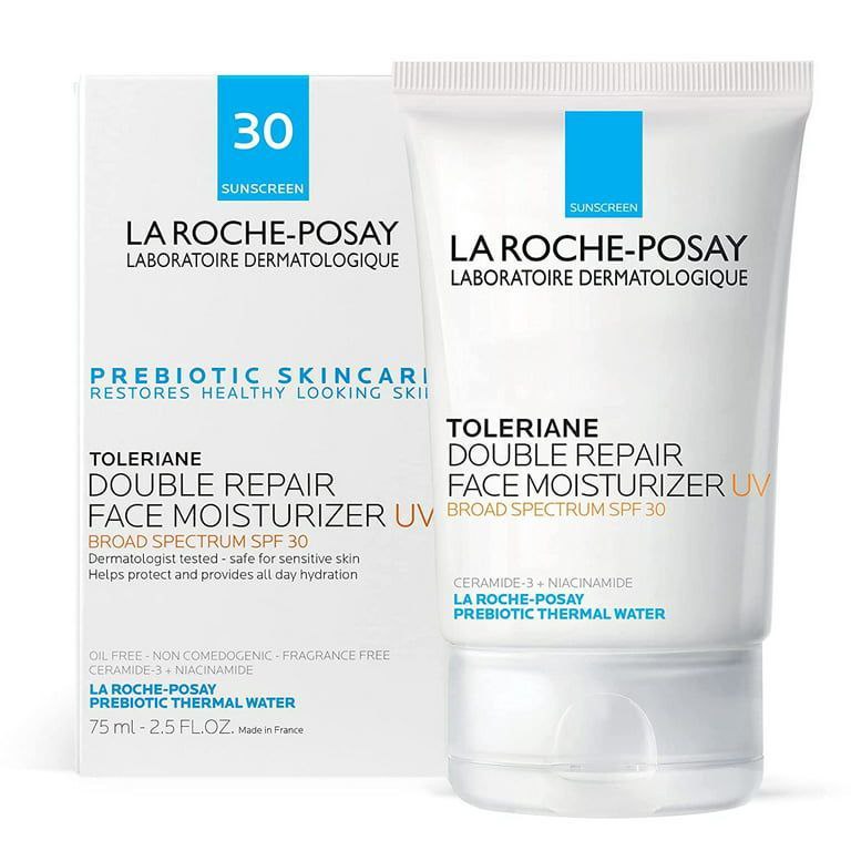 La roche posay toleriane double repair face moisturizer /spf 30/ لاروش بوزيه مرطب وواقي شمس توليران