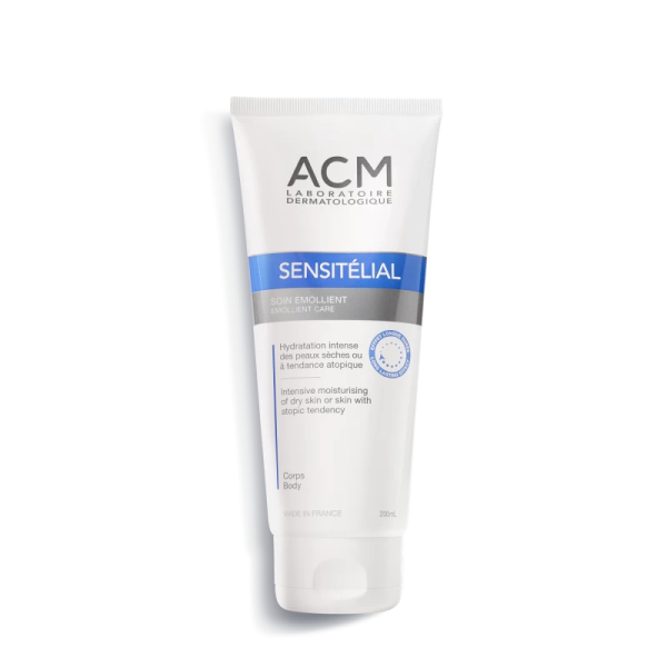 ACM SENSITÉLIAL EMOLLIENT CARE 200 ML/ مرطب الجسم المركز للبشره الجافه و الاكزيما من اي سي ام