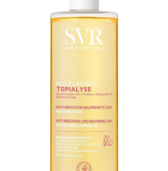 SVR Topialyse Cleansing Oil - 400ml | اس في ار غسول زيتي - 400 مل