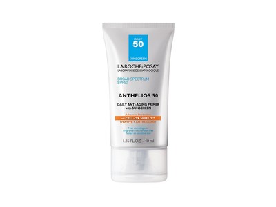 LAROCHE-POSAY ANTHELIOS ANTI- AGING PRIMER WITH SPF 50 SUNSCREEN// لاروش بوزيه برايمر مكافح  للشيخوخة مع عامل حماية من الشمس