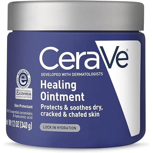 Cerave Healing Ointment Skin Protectant Soothes Dry Cracked and Chafed Skin - 340 g \\ سيرافي كريم مرهم للبشرة الجافة و المتشققة - 340 غرام
