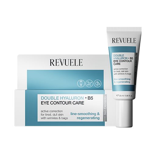 Revuele Double Hyaluron B5 Eye Contour Care - 25ml \\ ريفولي كريم حول العين بالهيالورونيك اسيد و البانتينول - 25 مل