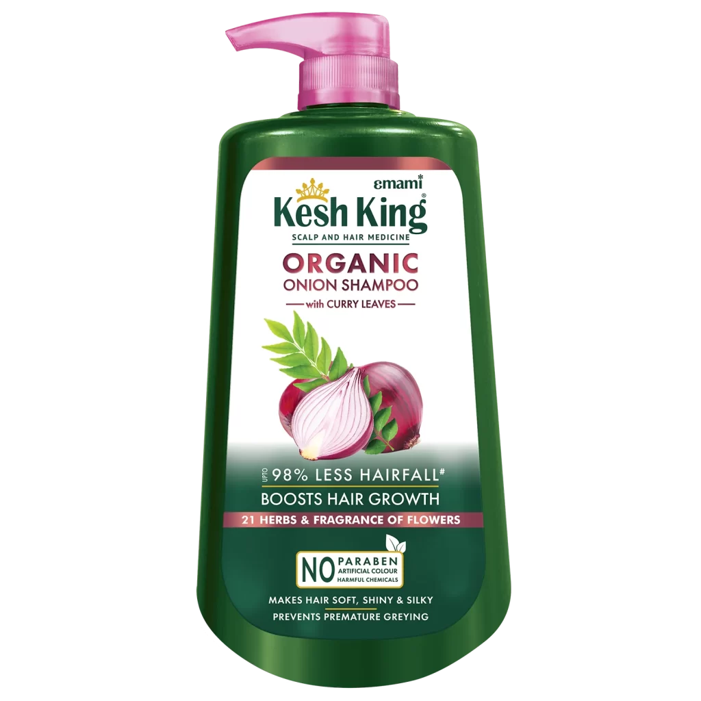 Kesh King Ayurvedic Onion Shampoo with 21 Herbs - 6ppml | شامبو البصل الأيورفيدا مع 21 عشبة -