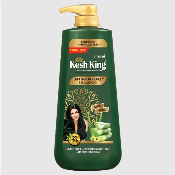Kesh King Scalp and Hair Medicine Anti-Hairfall Shampoo -600ml | كيش كينغ شامبو ضد تساقط الشعر وعلاج فروة الرأس - 600 مل