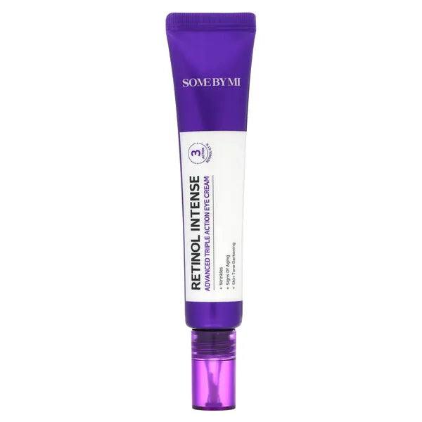 SOME BY MI RETINOL INTENSE ADVANCED TRIPLE ACTION EYE OF CREAM - 30ML | سوم باي مي كريم ريتنول لمنطقة حول العين - 30 مل