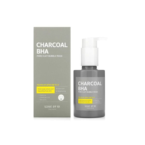 SOME BY MI CHARCOAL BHA Pore Clay Bubble Mask//ماسك الفحم سوم باي مي