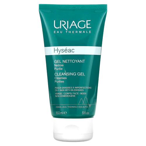 URIAGE HYSEAC CLEANSING GEL - 150ML //يورياج غسول جيل للبشرة الدهنية - 150 مل