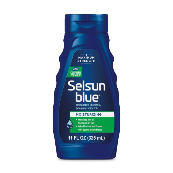 Selsun blue Moisturizing Antidandruff Shampoo 325 ml // شامبو سلسن مرطب مضاد للقشرة ٣٢٥مل
