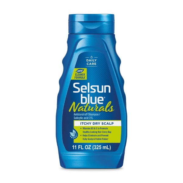 Selsun blue Naturals Itchy Dry Scalp 325 ml // سلسن بلو حكة فروة الراس الطبيعيه 325 مل