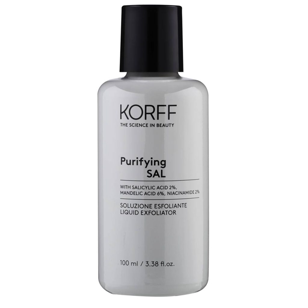 Korff Purifying Sal Exfoliating Solution 100ml // كورف محلول تقشير بالسالسلك اسد لتنقية البشرة 100 مل