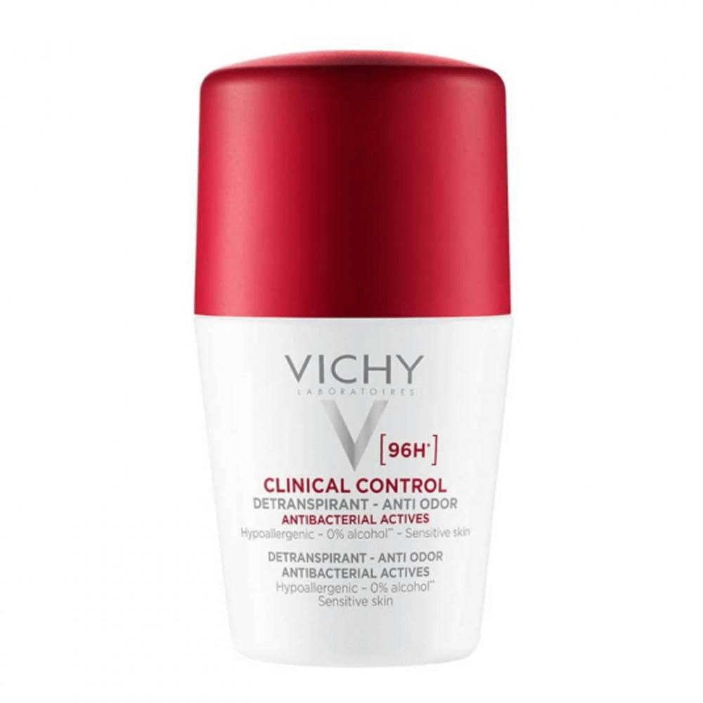 Vichy deodrant clinical control 96H //  فيشي مزيل عرق للبشرة الحساسة ٥٠ مل