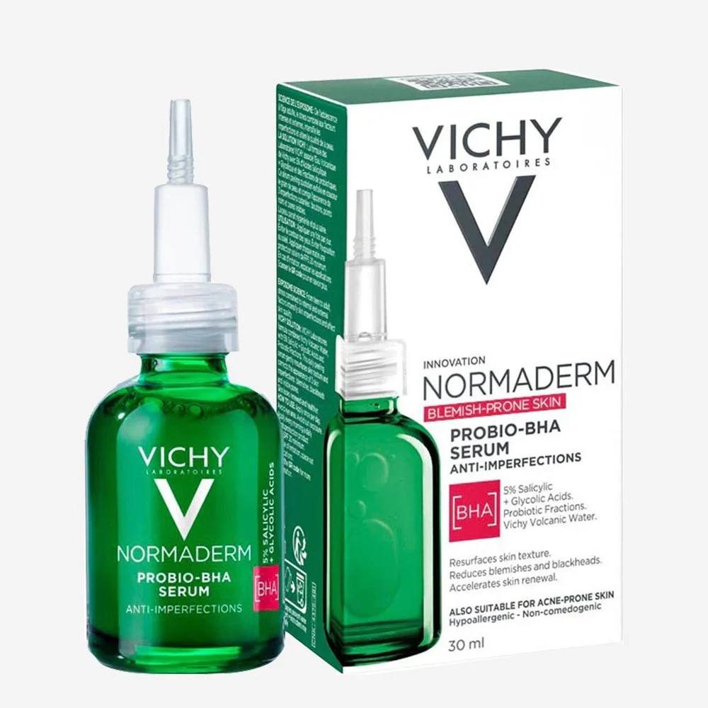 Vichy normaderm serum with 5% salicylic + glycolic// فيشي نورماديرم سيروم مضاد للعيوب 30 مل
