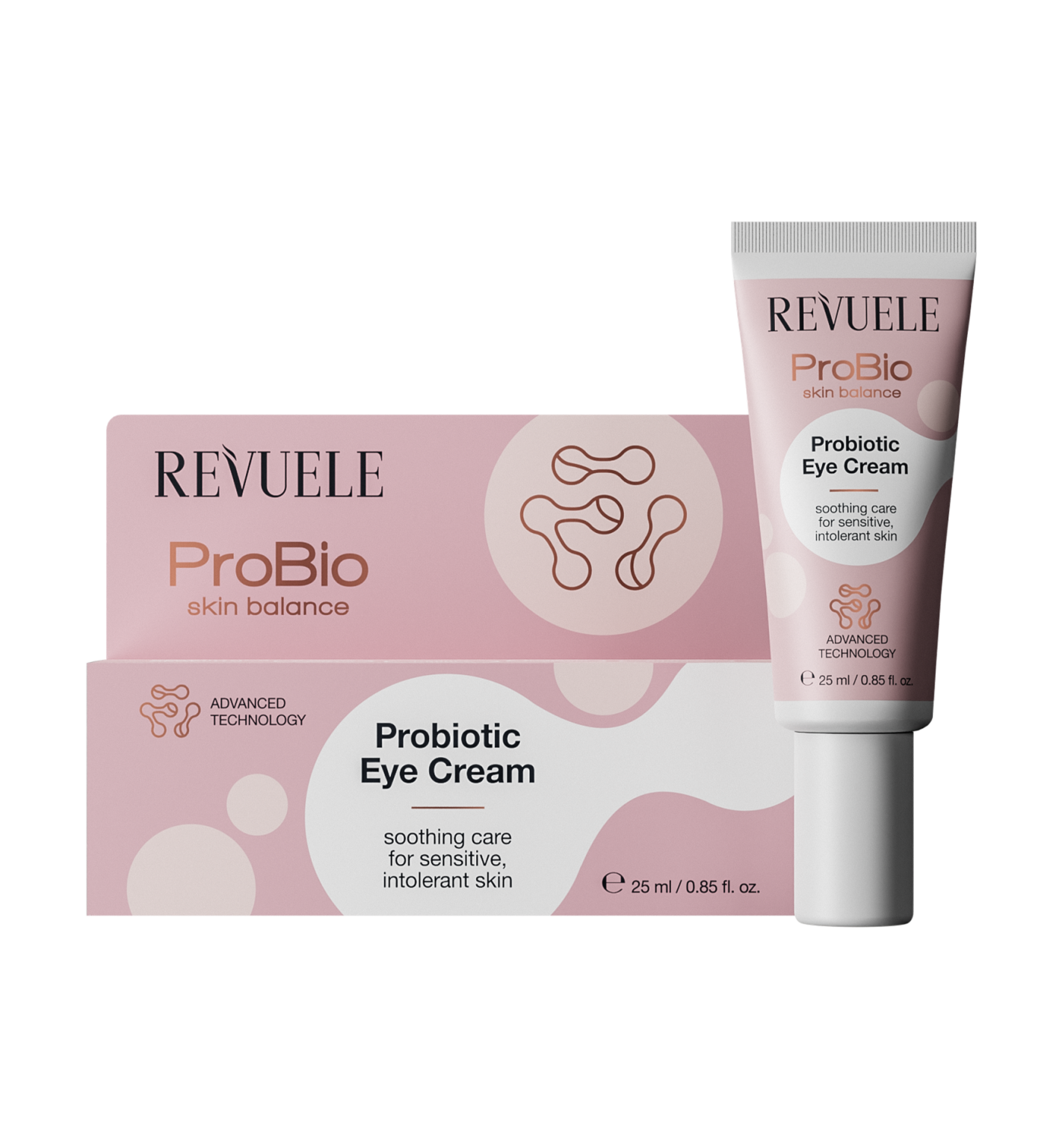 كريم معالج للعين من ريفولي 25مل\\revuele Probio Skin Balance Probiotic Eye Cream 25ml