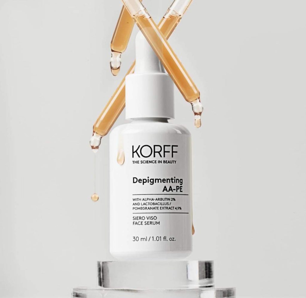 Korff depigmenting AA-PE