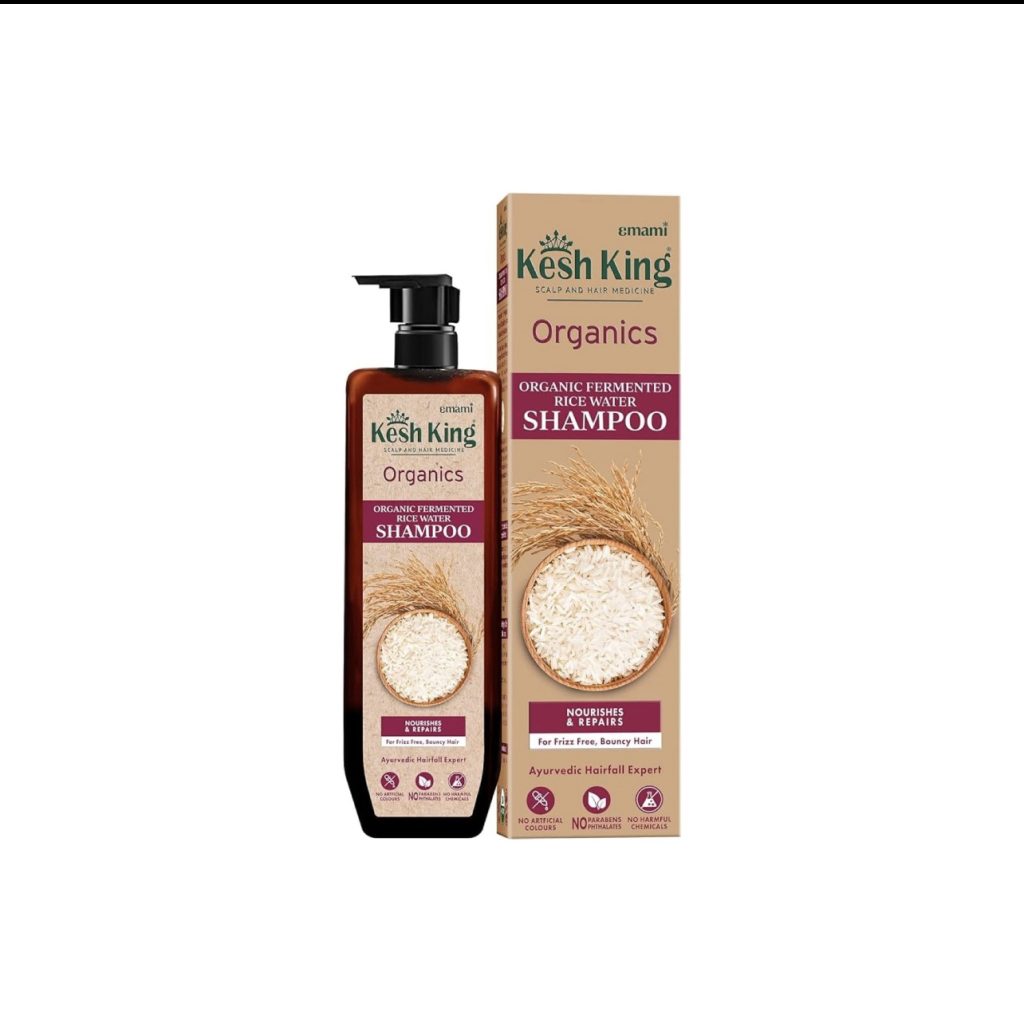 Kesh King Organics Fermented Rice Water Shampoo - 300ml // كيش كينغ شامبو عضوي بماء الارز - 300 مل