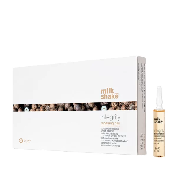 Milk Shake Integrity Repairing Hair - 8 Vials x 12ml // ميلك شيك امبولات بروتين للشعر التالف 8 فيالات - 12 مل