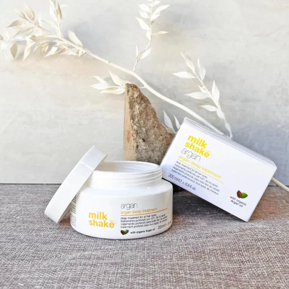 Milk Shake Argan Deep Treatment - 200ml \\ ميلك شيك ماسك مرطب علاج عميق بالأرغان - 200 مل - الصورة 2