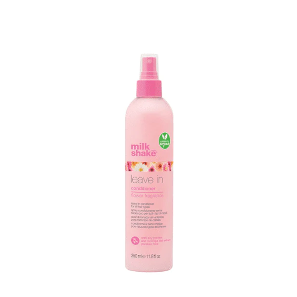 Milk Shake Flower Power Leave-in Conditioner Flower Fragrance - 350ml \\ ميلك شيك بلسم ليف ان برائحة الورد - 350 مل