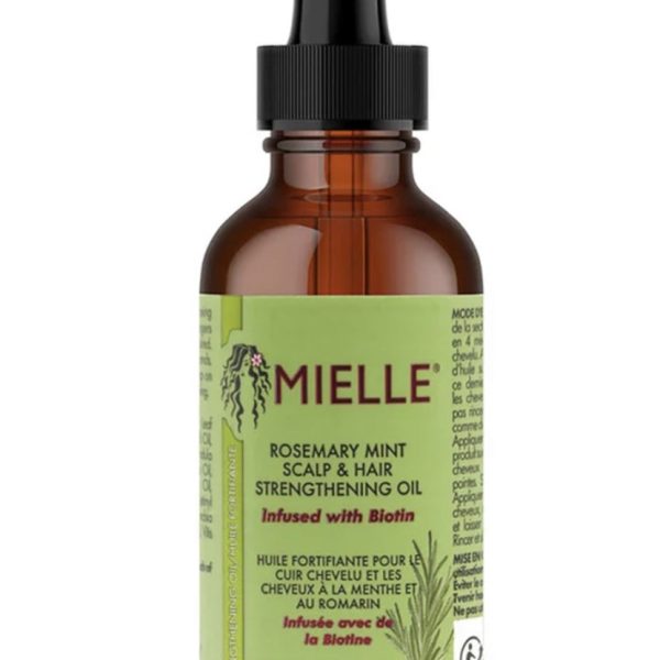 Mielle Rosemary Mint Scalp & Hair Strengthening Oil 59 ml- زيت الروزميري المقوي لفروة الرأس و الشعر - 59 مل