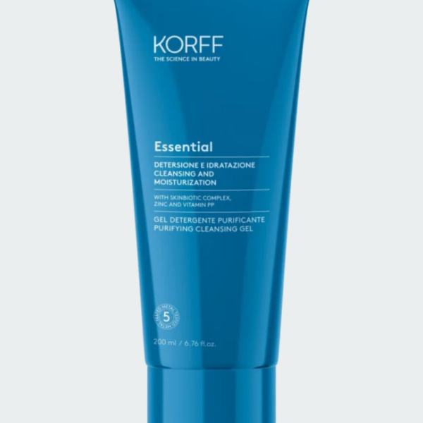 | KORFF Essential Purifying Cleansing Gel and Moisturization - 200ml كورف غسول جل منقي ومرطب للوجه - 200 مل