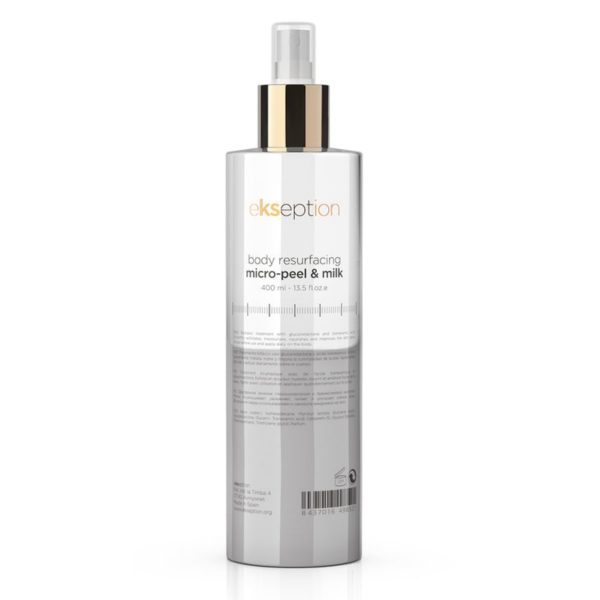ekseption Body Resurfacing Micro-peel & Milk - 400ml | اكسبشن حليب مقشر و مرطب للجسم - 400 مل