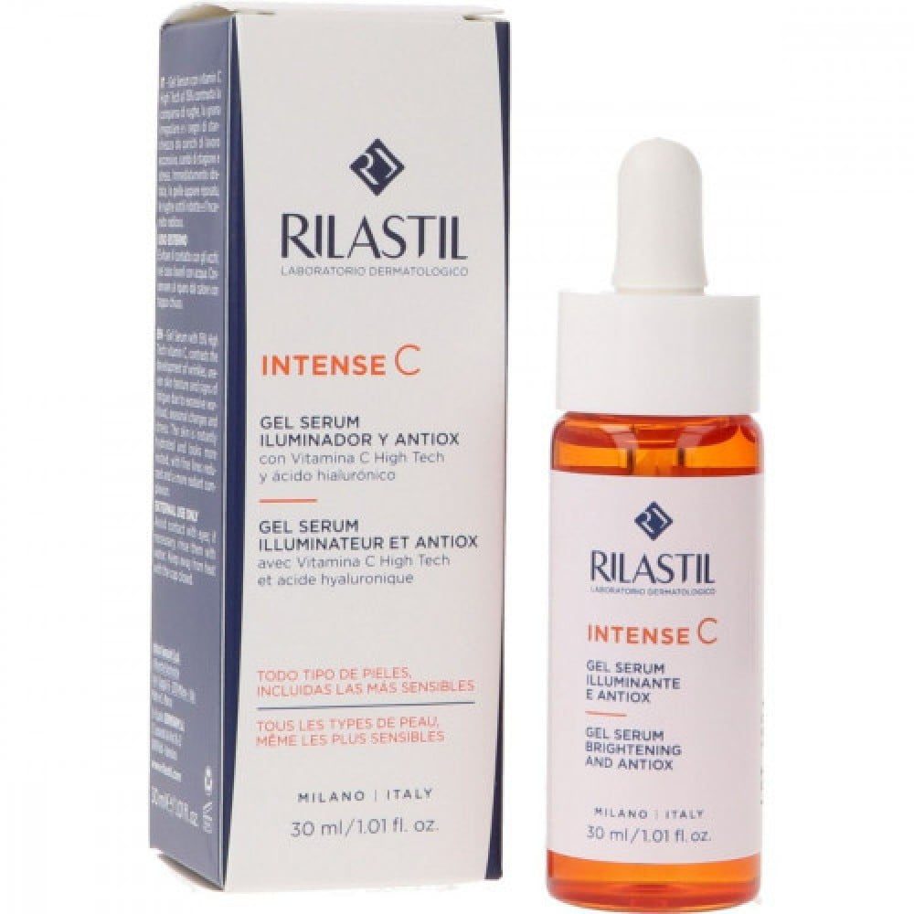 / Rilastil Intense C Gel Serum 30ml / ريلاستيل سيروم فيتامين سي المركز لتفتيح البشرة مضاد للاكسدة 30 مل