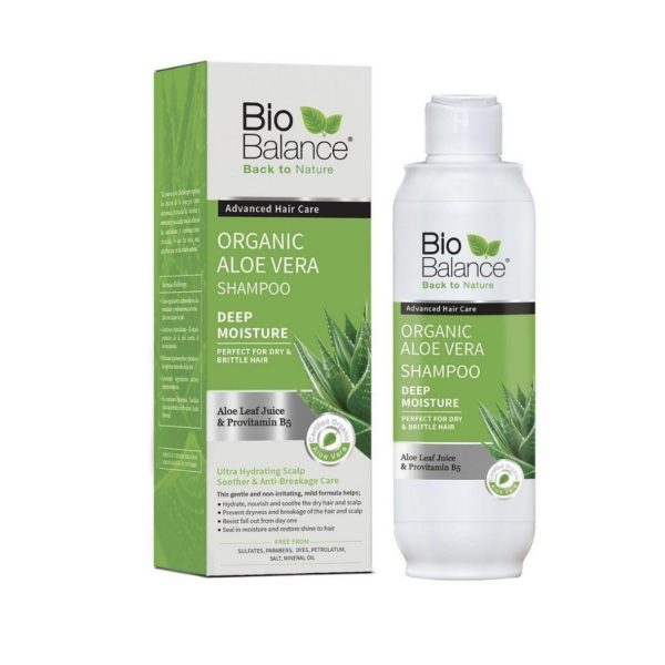 Bio Balance Organic Aloe Vera Shampoo - 330 ml / بايو بالانس شامبو بالالوفيرا -330 مل