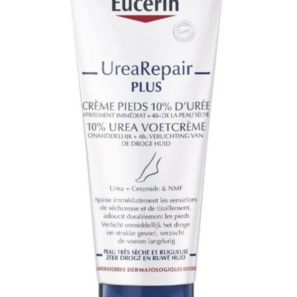 Eucerin Dry Skin Intensive Foot Cream 10% Urea with Lactate 100 ml / يوسيرين كريم مرطب للاقدام -100 مل