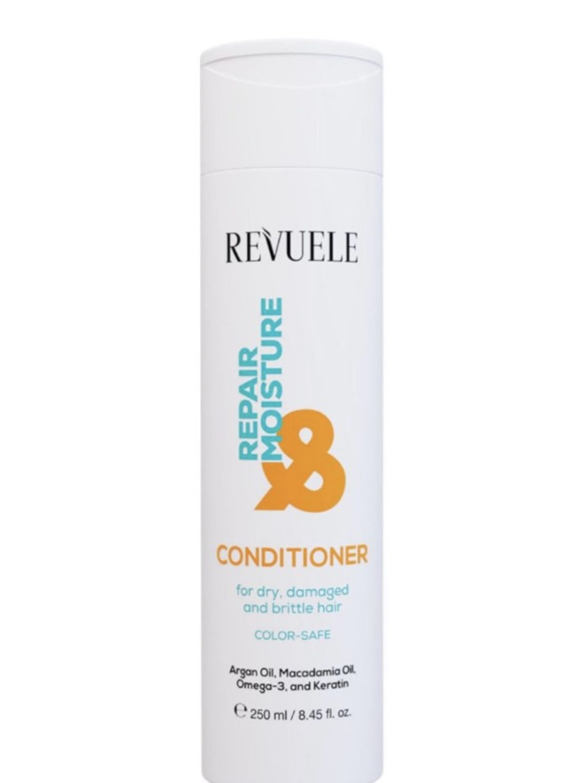 Revuele Repair & Moisture Conditioner for Restoring and Moisturizing Hair - 250 ml / ريفويل  بلسم لترميم الشعر و ترطيبه - 250 مل