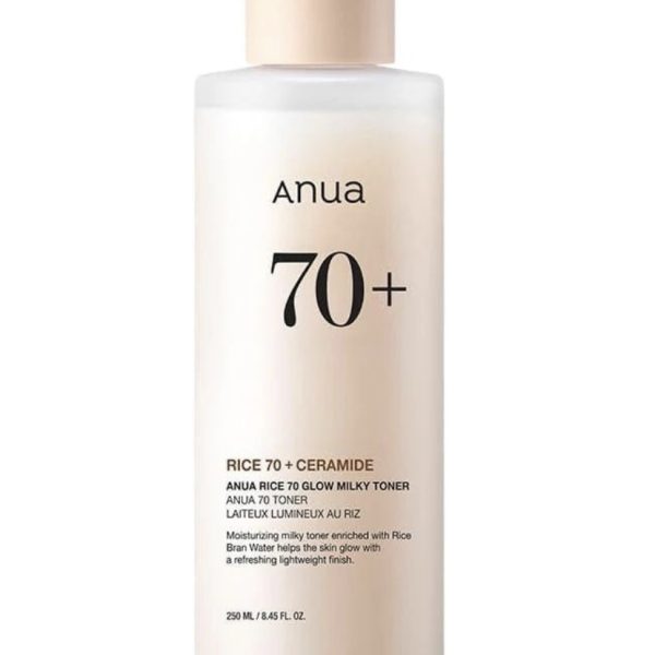 Anua Rice 70 Glow Milky Toner- 150 ml / تونر انوا الحليبي بمستخلص الأرز - 150 مل