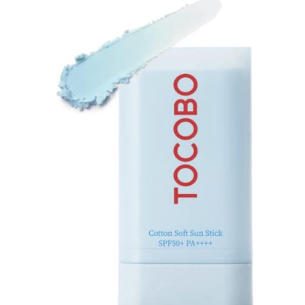 | TOCOBO Cotton Soft Sun Stick Spf 50+ PA - 19g توكوبو واقي شمسي ستيك بمستخلص بالقطن spf+50 / 19g