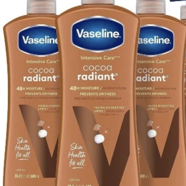VASELINE INTENSIVE CARE COCOA - 600ml  / فازلين لوشن معالج ومرطب عالي للجسم حجم 600ml