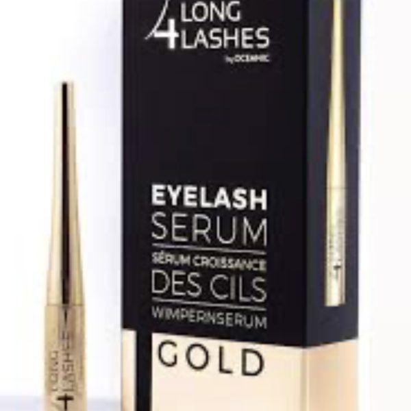 سيروم مكثف للرموش  من لونغ 4 لاشيز/  Long 4 Lashes Gold Eyelash Serum