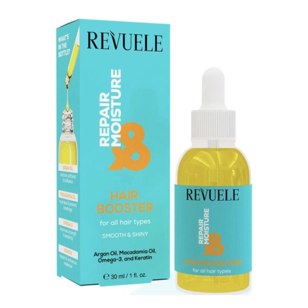 Revuele Repair & Moisture Booster for hair restoration and hyaration 30. Ml  ريفويل سيروم لترطيب وترميم الشعر - 30 مل