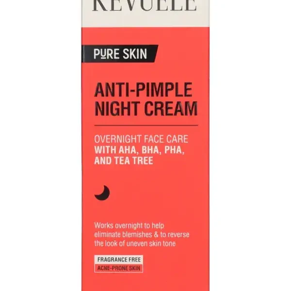 جل كريم ليلي مضاد لحب الشباب من ريفولي50 مل / REVUELE ANTI PIMPLE Night GEL CREAM50 ml