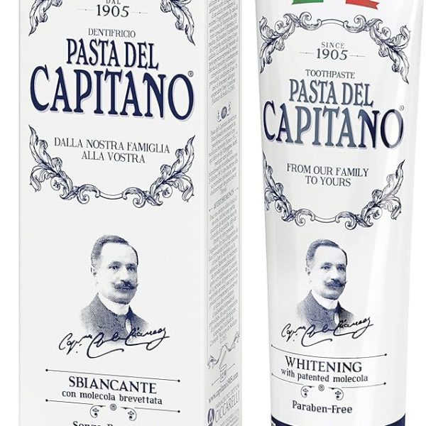 .Capitano Charcoal Toothpaste - 101g | كابيتانو معجون أسنان بالفحم