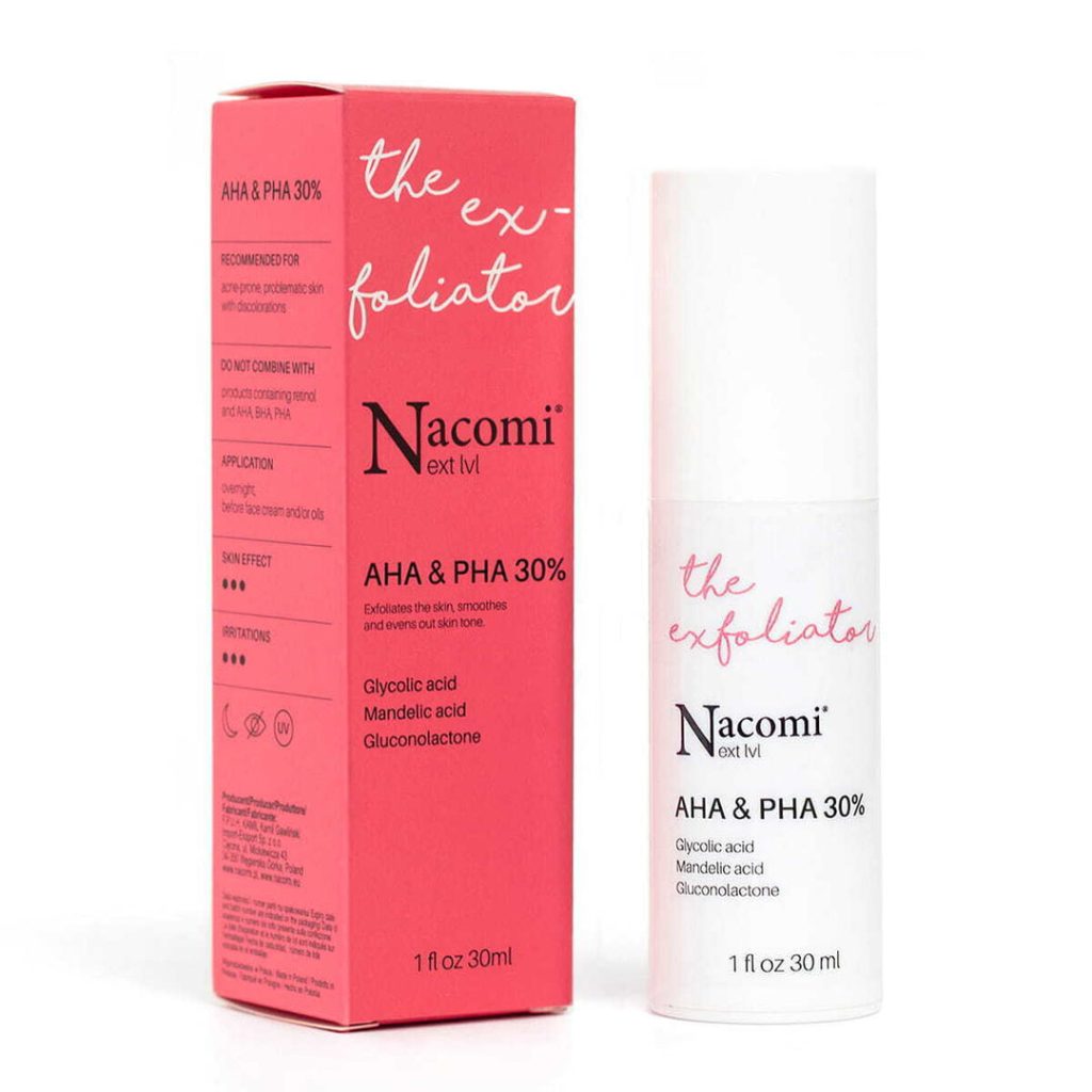 NACOMI AHA & PHA 30% - 30ML | ناكومي مقشر كيميائي AHA و PHA 30% -حجم ٣٠مل
